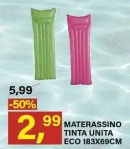 Ni Hao Market MATERASSINO TINTA UNITA ECO offerta