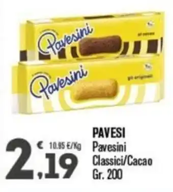 Punto é market Pavesini Classici/Cacao offerta
