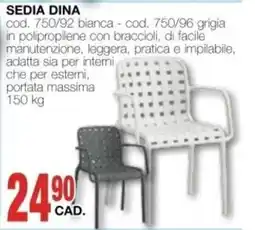 Mondo Brico SEDIA DINA offerta