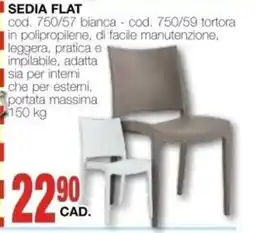 Mondo Brico SEDIA FLAT offerta