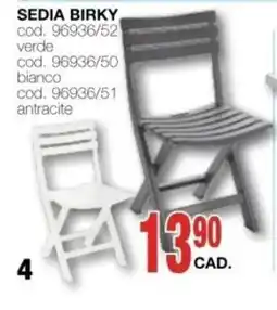 Mondo Brico SEDIA BIRKY offerta