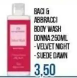 Beauty Si Baci & Abbracci Body Wash Donna offerta