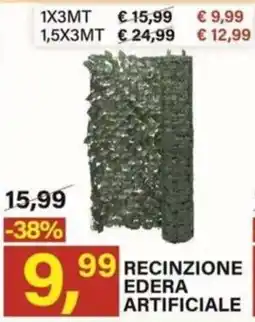Ni Hao Market RECINZIONE EDERA ARTIFICIALE offerta