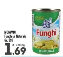Punto é market NOI&VOI Funghi al Naturale offerta