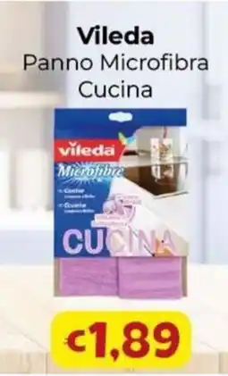 Le Bolle di Giù Giù Vileda Panno Microfibra Cucina offerta