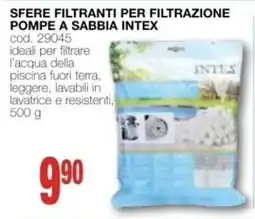 Mondo Brico Sfere filtranti per filtrazione pompe a sabbia Intex offerta