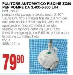 Mondo Brico Pulitore Automatico Piscine ZX50 offerta