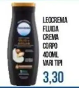 Beauty Si LEOCREMA FLUIDA CREMA CORPO offerta