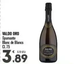Punto é market VALDO ORO Spumante Blanc de Blancs offerta