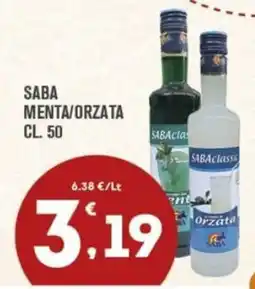 Punto é market SABA MENTA/ORZATA offerta