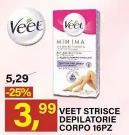 Ni Hao Market Veet Strisce Depilatorie Corpo offerta