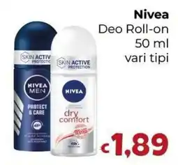 Le Bolle di Giù Giù Nivea Deo Roll-on offerta