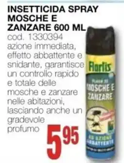 Mondo Brico Florlis Insetticide Spray Mosche e Zanzare offerta