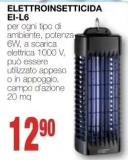 Mondo Brico ELETTROINSETTICIDA EI-L6 offerta