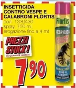 Mondo Brico INSETTICIDA CONTRO VESPE E CALABRONI FLORTIS offerta