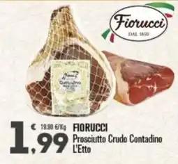 Punto é market Fiorucci Prosciutto Crudo Contadino offerta