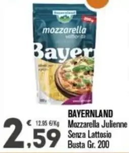 Punto é market Bayer Mozzarella Julienne Senza Lattosio offerta