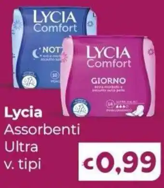 Le Bolle di Giù Giù Lycia Assorbenti Ultra offerta