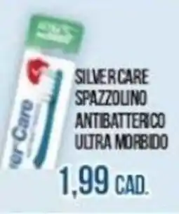 Beauty Si Silver Care Spazzolino Antibatterico Ultra Morbido offerta