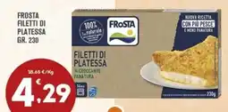 Punto é market FROSTA FILETTI DI PLATESSA offerta
