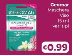 Le Bolle di Giù Giù Geomar Maschera Viso offerta