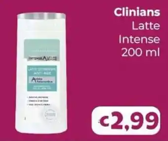 Le Bolle di Giù Giù Clinians Latte Intense offerta
