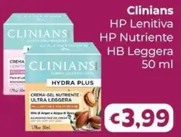Le Bolle di Giù Giù Clinians HP Lenitiva HP Nutriente HB Leggera offerta