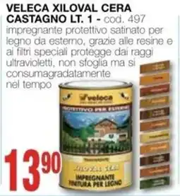Mondo Brico VELECA XILOVAL CERA CASTAGNO offerta