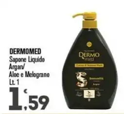 Punto é market DERMOMED Sapone Liquido Argan/Aloe e Melograno offerta
