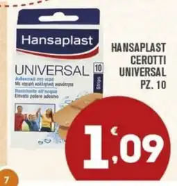 Punto é market Hansaplast Cerotti Universal offerta