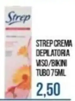 Beauty Si Strep crema depilatoria viso/bikini offerta