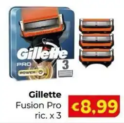 Le Bolle di Giù Giù Gillette Fusion Pro ric. offerta
