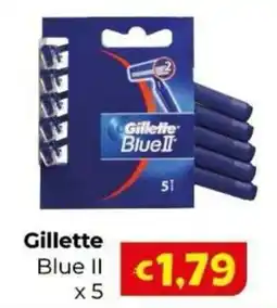 Le Bolle di Giù Giù Gillette Blue II offerta