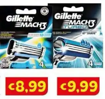 Le Bolle di Giù Giù Gillette Mach 3 offerta