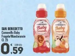 Punto é market San Benedetto Baby Camomilla offerta