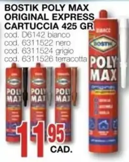 Mondo Brico BOSTIK POLY MAX ORIGINAL EXPRESS offerta