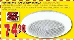Mondo Brico SONDERVIG PLAFONIERA BIANCA offerta