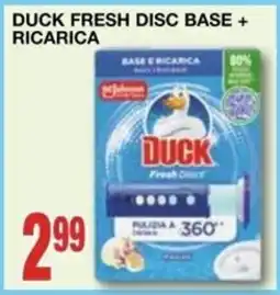 Mondo Brico Duck Fresh Disc Base + Ricarica offerta