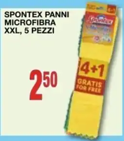 Mondo Brico SPONTEX PANNI MICROFIBRA offerta
