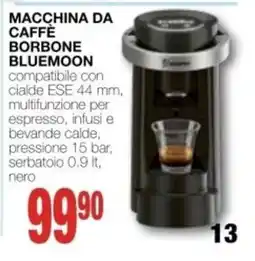 Mondo Brico MACCHINA DA CAFFÈ BORBONE BLUEMOON offerta