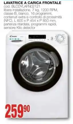 Mondo Brico Lavatrice a carica frontale Canon offerta