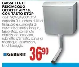 Mondo Brico Cassetta di risciacquo Geberit AP110 offerta