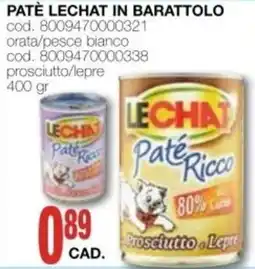 Mondo Brico Pâté Le Chat offerta