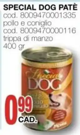 Mondo Brico Special Dog Patè offerta