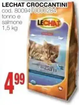 Mondo Brico LECHAT CROCCANTINI tonno e salmone offerta