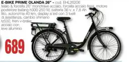 Mondo Brico E-BIKE PRIME OLANDA 26" offerta