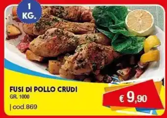 FUSI DI POLLO CRUDI