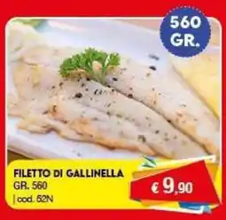 Elite FILETTO DI GALLINELLA offerta