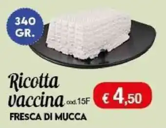 Elite Ricotta vaccina offerta