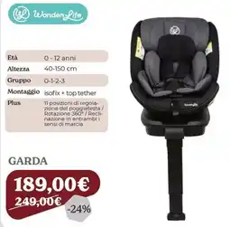 Iperbimbo WonderLife GARDA offerta